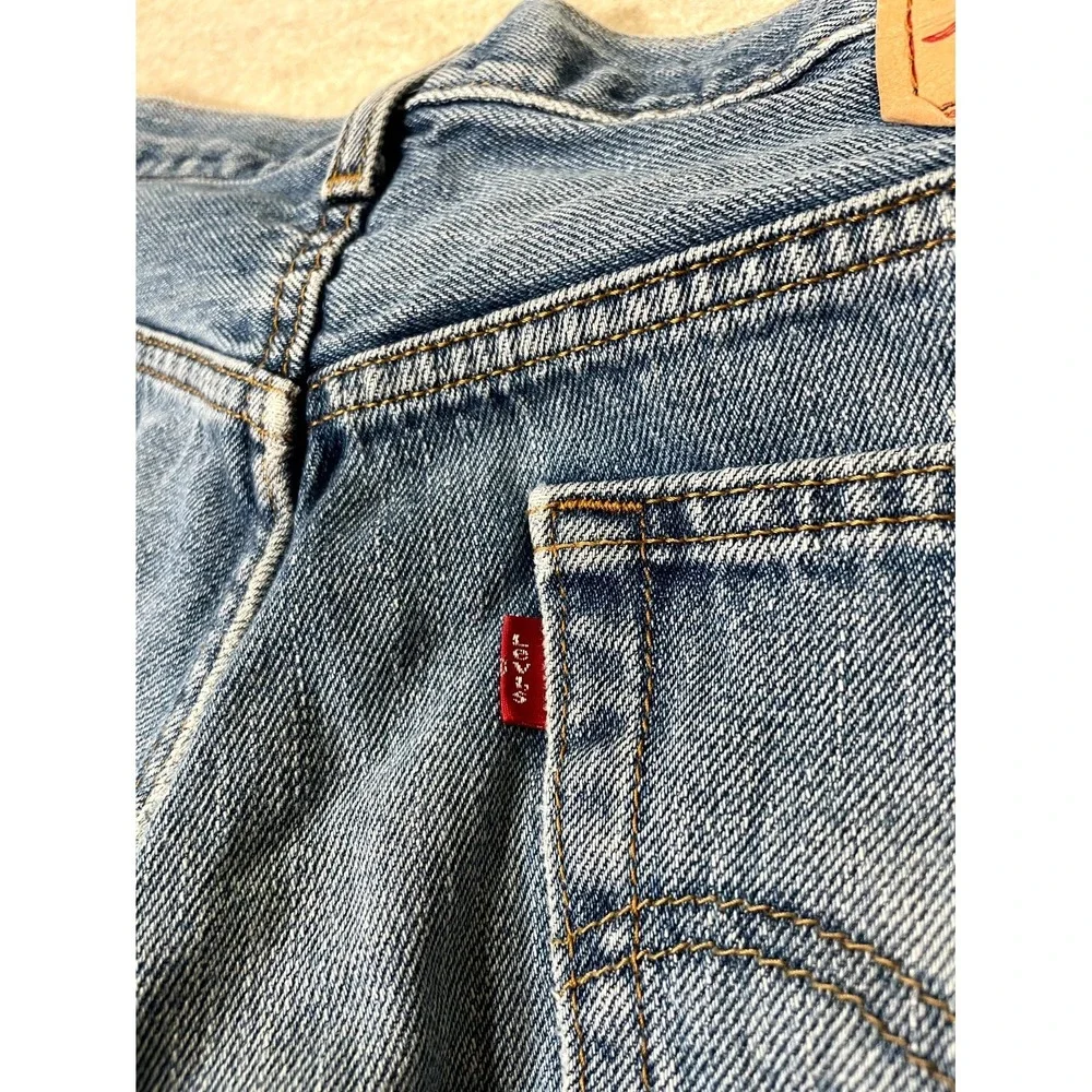 Levi's 550 Authentic Relaxed Fit Jeans Mens 34x30 Blue Denim Cotton‎ Casual Wear